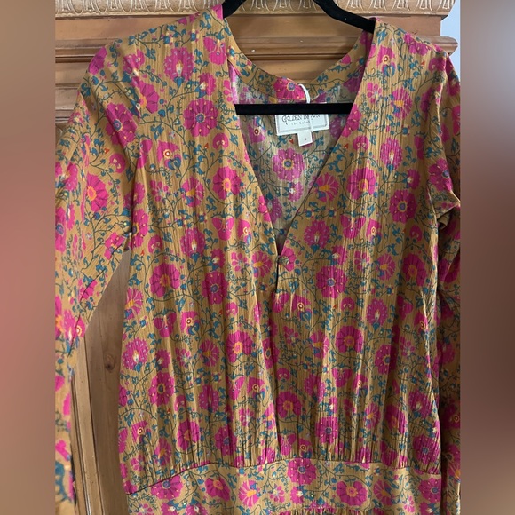 Golden Brown the Label Maxi Dress size S NWT - Picture 2 of 5